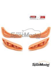 kityページ Mat Kit - Stitched - Kicker Footwells - Kawasaki SXR 800 – Blowsion